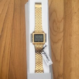 Adidas golden watch